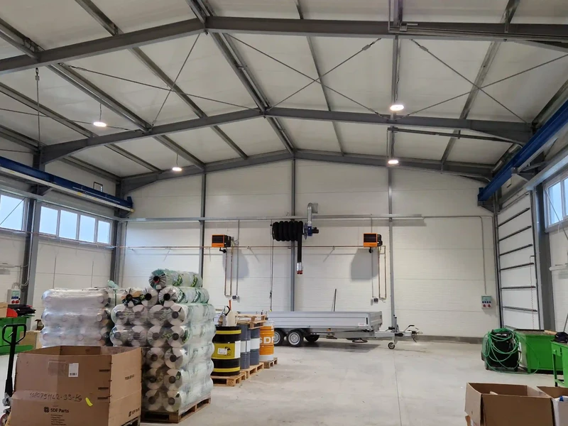 montovan&eacute; haly opravny telč